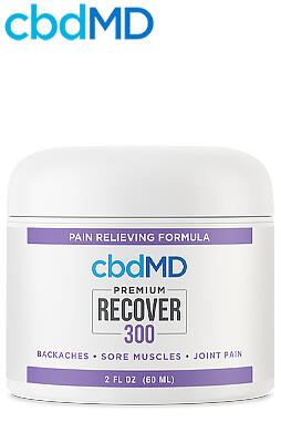 CBD Recover Tub 300mg - 2oz Tub