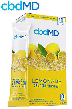CBD Powdered Drink Mix 25mg 10ct