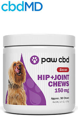 Hip & Joint Soft Chews for Dogs 150mg - Bacon