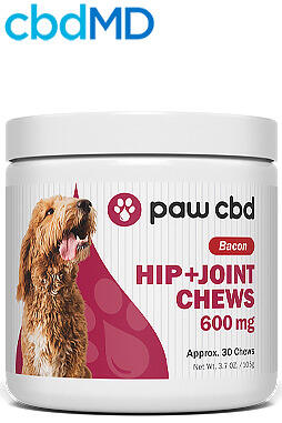 Hip & Joint Soft Chews for Dogs 600mg Bacon