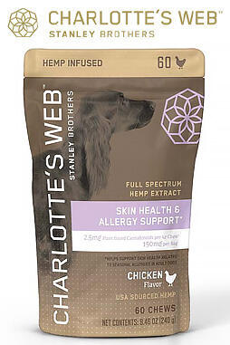 Skin Health & Allergy Support Chews For Dogs 30ct