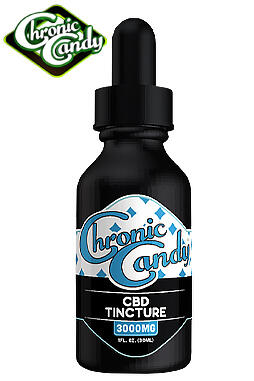 Chronic Candy CBD Tincture Blueberry 3000mg