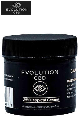 Evolution CBD 250 Topical Cream