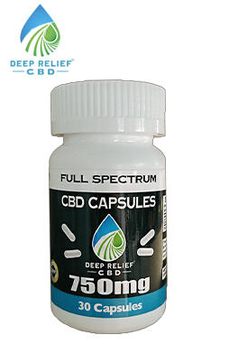 Full Spectrum CBD Capsules 750mg