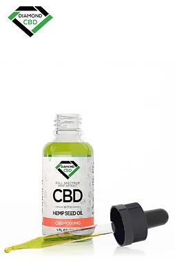 Unflavored Diamond CBD Oil - 1000mg