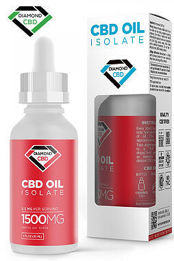 CBD Isolate Oil - 1500mg