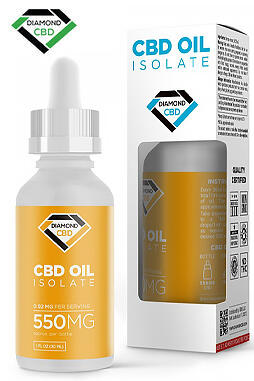 CBD Isolate Oil - 550mg