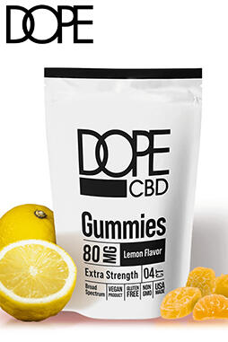 CBD Lemon Gummies - 4ct 20mg