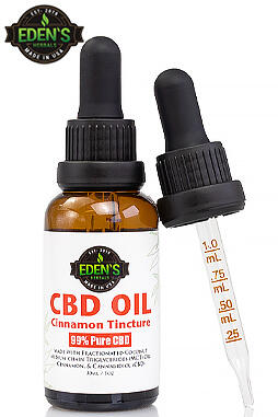 CBD Oil Tincture Cinnamon 1000mg