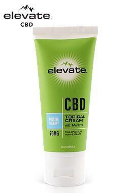 CBD Topical Cream – 2oz. Tube Cooling Therapy 70mg