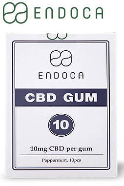 CBD Chewing Gum 100mg CBD 10ctE