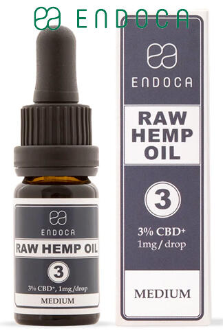 Raw CBD Oil 30Mg CBD+/ml (Medium)