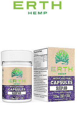 Broad Spectrum Cannabinoid Capsules - Sleep Aid + CBN 30ct