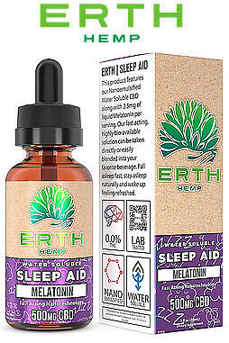 Water Soluble CBD - Sleep Aid with Melatonin