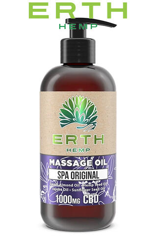 CBD Massage Oil - Spa Original - 1000 mg