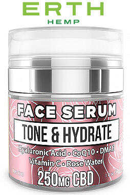 CBD Face Serum - Tone & Hydrate - 250mg