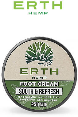 CBD Foot Cream - Sooth & Refresh - 250mg