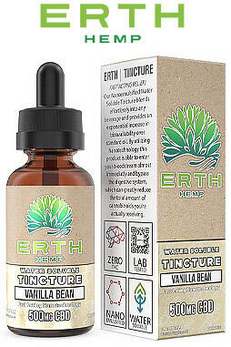 Water Soluble CBD Tincture - Unflavored - THC Free 500mg