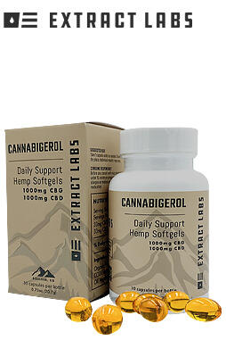 Daily Support CBG Capsules 1000mg