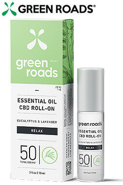 Essential Oil Roll-On - Relax - 50mg CBD