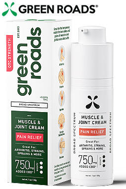 Pain Relief Muscle and Joint Cream - 750mg