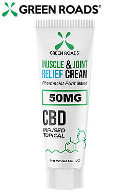 Travel Size Muscle and Joint Relief CBD Cream - 50mg