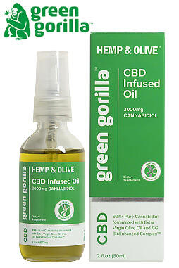 Certified Organic Pure CBD Oil 3000 mg