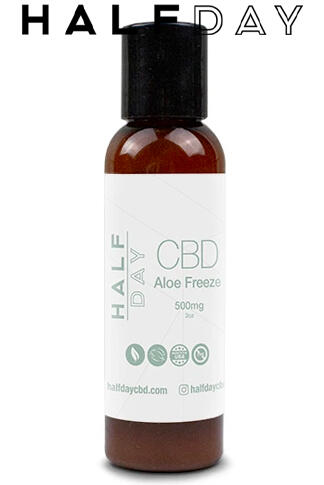 500 mg CBD Aloe Freeze Lotion