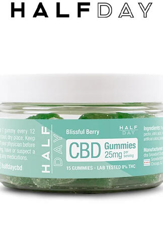 CBD Gummies – Blissful Berry – 15 count (25 mg/gummy)