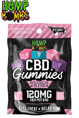 8-Count 15 mg Botanical CBD Gummies
