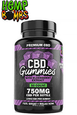 50-Count 15mg CBD Immunity Gummies