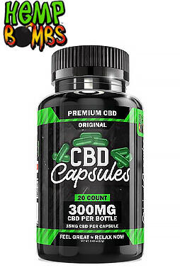 20-Count 15mg CBD Capsules