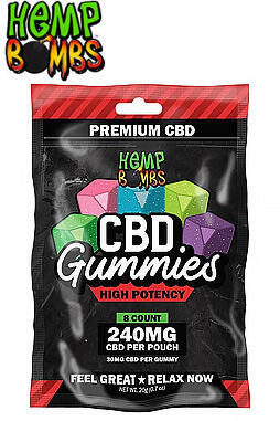 High Potency CBD Gummies 8-Count