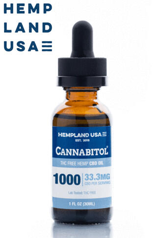 Cannabitol® Thc Free Hemp CBD Oil 1000mg