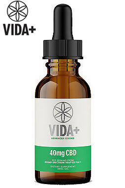 Vida+ Advanced CBD Oil Tincture 1200mg