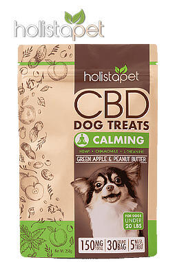 CBD Dog Treats + Calming Relief 150mg 30ct