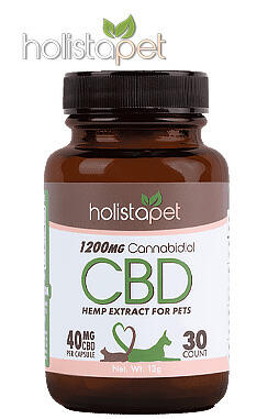 CBD Capsules For Dogs & Cats 1200mg 30ct