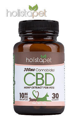 CBD Capsules For Dogs & Cats 300mg 30ct
