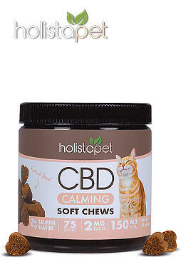 CBD Calming Chews For Cats 2mg 75ct