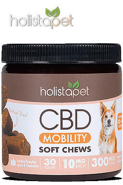 CBD Mobility Chews For Dogs 300mg 30ct