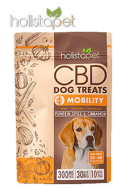CBD Dog Treats + Joint & Mobility Care 300mg 30ct