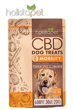 CBD Dog Treats + Joint & Mobility Care 600mg 30ct