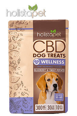 CBD Dog Treats + Heart & Immune Care 300mg 30ct
