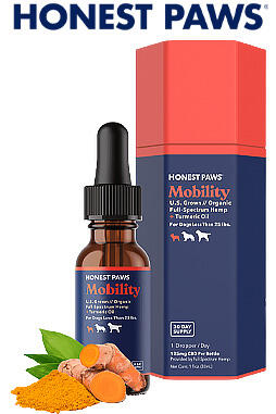 CBD Oil for Dogs - Mobility 125mg