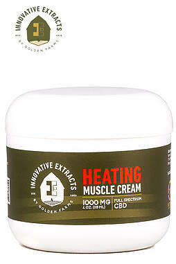 Muscle Cream - Heating 1000mg CBD