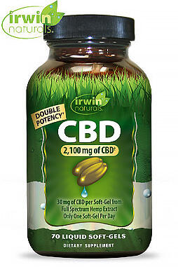 Double Potency CBD Soft Gels: 30 mg