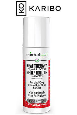 Heat Therapy Capsaicin Pain Relief Roll-on 50mg