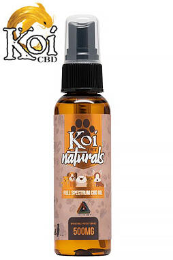 Koi CBD - CBD Pet Topical - Naturals Spray - 500mg