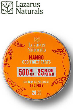 CBD Fruit Tarts 500mg 20ct