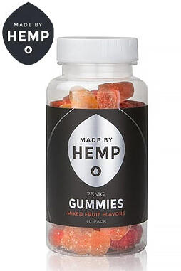 Made By Hemp – CBD Gummies 40 Pack (25mg CBD ea.)